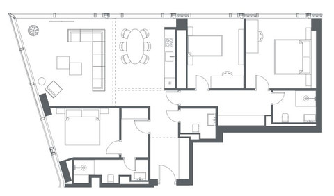 Планировка квартиры, ID 311252