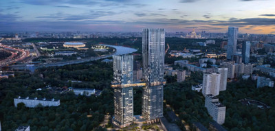 Планировка двухкомнатной(квартира) площадью 67.3 квадратных метров в ЖК “ЖК HideOUT (ХайдАут)”
