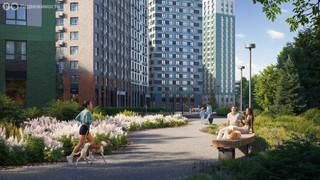 Планировка двухкомнатной(квартира) площадью 57.9 квадратных метров в “Жилые кварталы Белый Град”