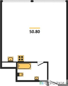 Планировка апартаментов, ID 109855