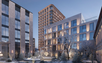 Общий вид ЖК "Садовническая 69"