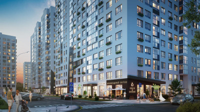 Планировка двухкомнатной(квартира) площадью 55.8 квадратных метров в ЖК “ЖК Белые Ночи”