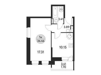 Планировка квартиры, ID 360836