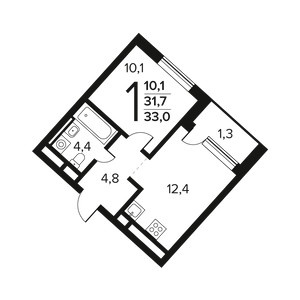 Планировка квартиры, ID 550830
