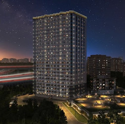 Планировка однокомнатной(квартира) площадью 65.5 квадратных метров в ЖК “ЖК Альтаир”