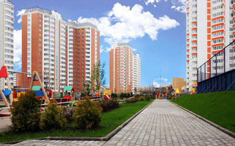 придомовая территория ЖК Некрасовка