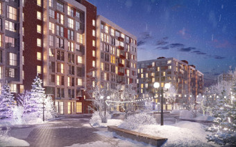 ночной ЖК Белые Ночи