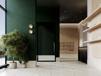 Планировка однокомнатной(квартира) площадью 30.3 квадратных метров в ЖК “Лесная Коллекция”