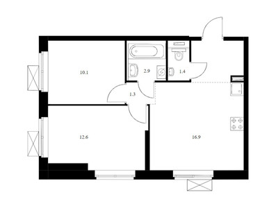 Планировка квартиры, ID 73054