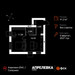 Планировка двухкомнатной(квартира) площадью 41.3 квадратных метров в “Апрелевка Клаб”