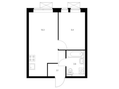 Планировка квартиры, ID 72868