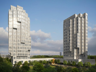 Планировка 4+ комнатной(квартира) площадью 277.44 квадратных метров в ЖК “ЖК Eleven (Элевен)”