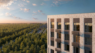 Верхние этажи ЖК “Smart Garden”