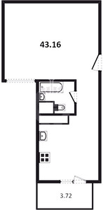 Планировка квартиры, ID 6711