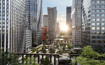 Двор в ЖК "Акценты"