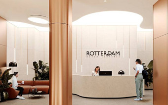 Лобби в ЖК "ROTTERDAM"