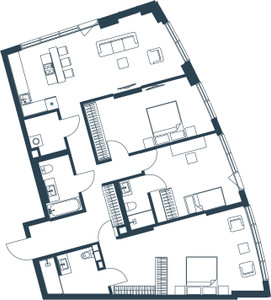 Планировка квартиры, ID 48323