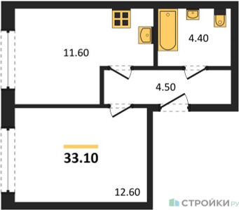 Планировка квартиры, ID 498916
