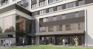 Входная группа ЖК Любовь и голуби