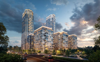 Общий вид ЖК "Строгино 360"