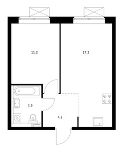 Планировка квартиры, ID 138176