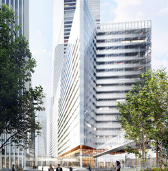 Планировка двухкомнатной(квартира) площадью 73 квадратных метров в ЖК “ЖК One Tower (Ван Тауэр)”