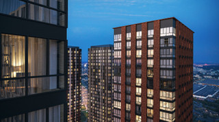 Фасад ЖК "Метрополия"