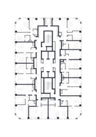 Планировка студии(квартира) площадью 39.4 квадратных метров в “ЖК 1-й Нагатинский (Первый Нагатинский)”