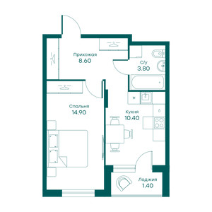 Планировка квартиры, ID 284417
