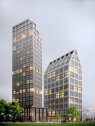 Планировка 4+ комнатной(квартира) площадью 161.1 квадратных метров в ЖК “ЖК СТОУН Грэйн”