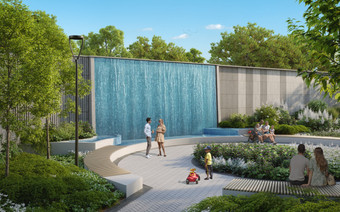 Двор в ЖК “Симоновский вал”