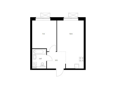 Планировка квартиры, ID 35831