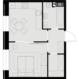 Планировка квартиры, ID 500548