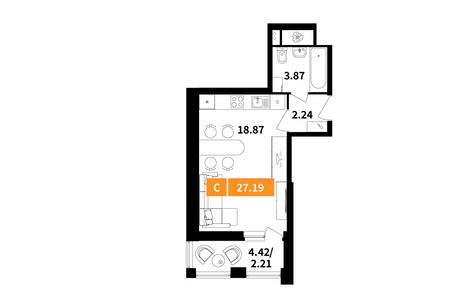Планировка квартиры, ID 540580