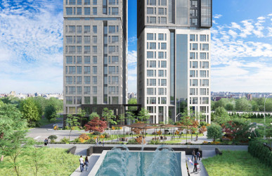 Планировка двухкомнатной(квартира) площадью 62.7 квадратных метров в ЖК “ЖК Onyx Deluxe”