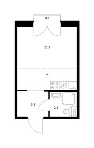 Планировка квартиры, ID 209963