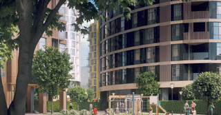 фото детской площадки ЖК Рашн Дизайн Дистрикт