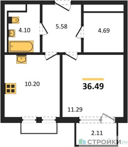 Планировка квартиры, ID 432875