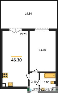 Планировка квартиры, ID 528079