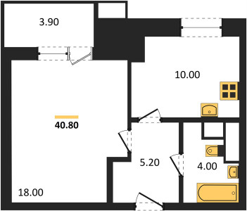 Планировка квартиры, ID 111485