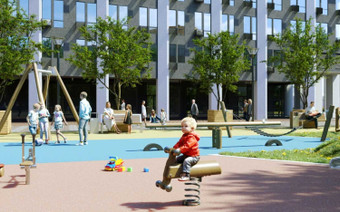 детская площадка ЖК HighWay