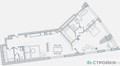 Планировка квартиры Однокомнатная (Апартаменты)124.6