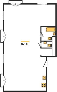 Планировка квартиры, ID 87555