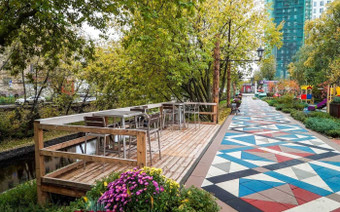 зона отдыха ЖК Невский