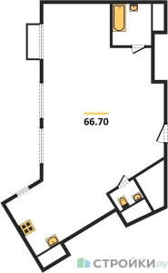 Планировка квартиры, ID 89596