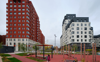 Зона для спорта в ЖК "Новые Ватутинки"