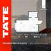 Планировка однокомнатной(квартира) площадью 30.79 квадратных метров в “ЖК TATE (Тэйт)”