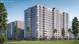 Планировка трехкомнатной(квартира) площадью 70.7 квадратных метров в “ЖК Одинцовские кварталы”