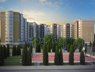 Планировка двухкомнатной(квартира) площадью 55.9 квадратных метров в ЖК “ЖК Мой город”