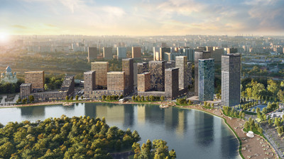 Планировка двухкомнатной(квартира) площадью 54.5 квадратных метров в ЖК “ЖК Квартал на воде (Графика на воде)”